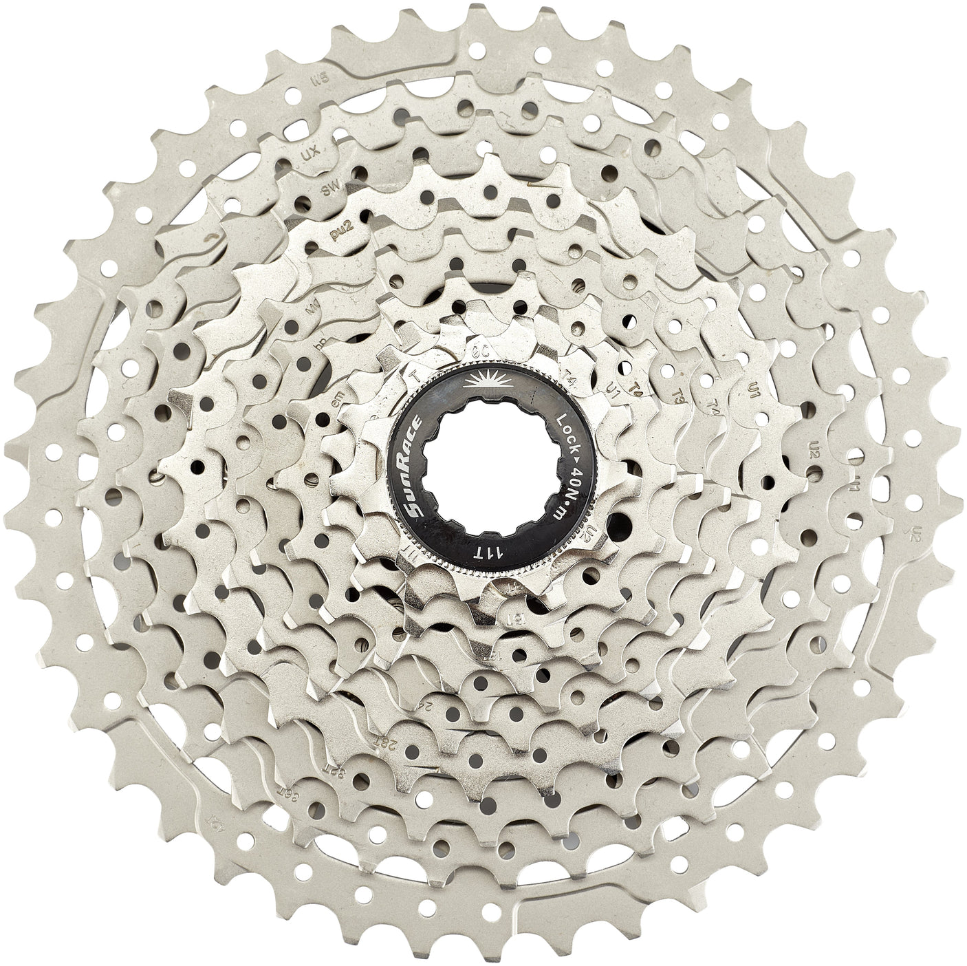 SunRace CSMS3 cassette 10-speed zilver