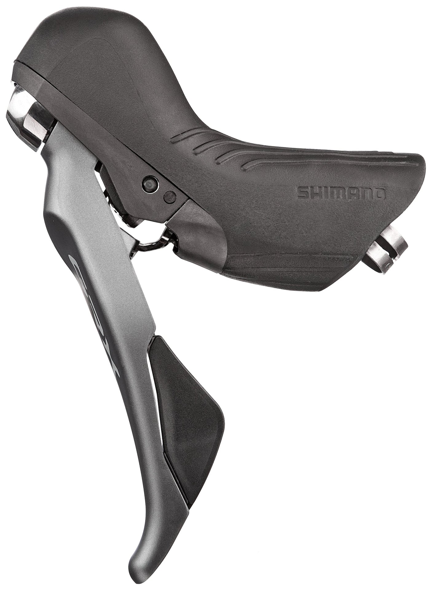 Shimano GRX ST-RX810 schakelhendel/remhendel 2-speed schijfrem links grijs/zwart