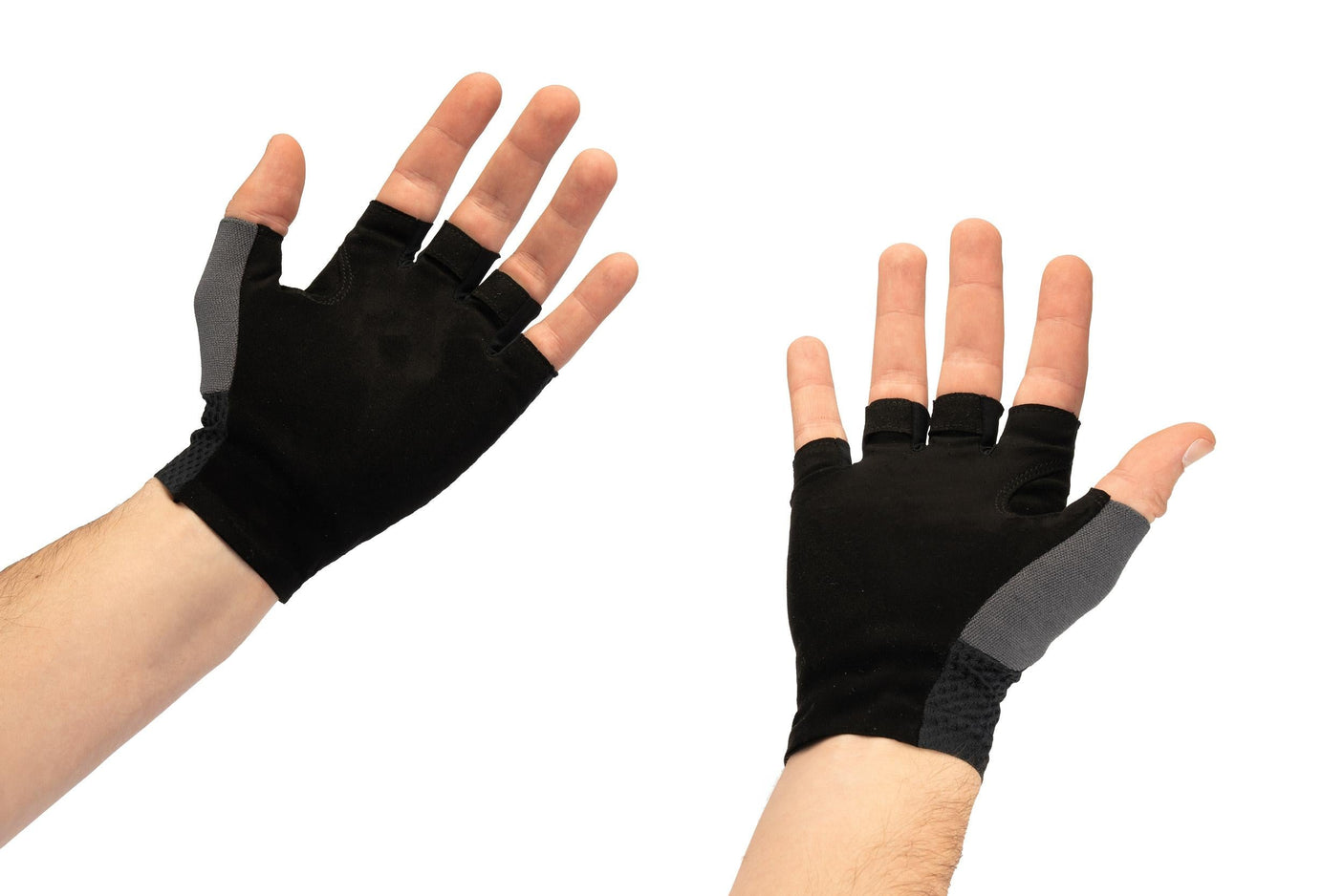 CUBE Handschoenen Race korte vingers zwart