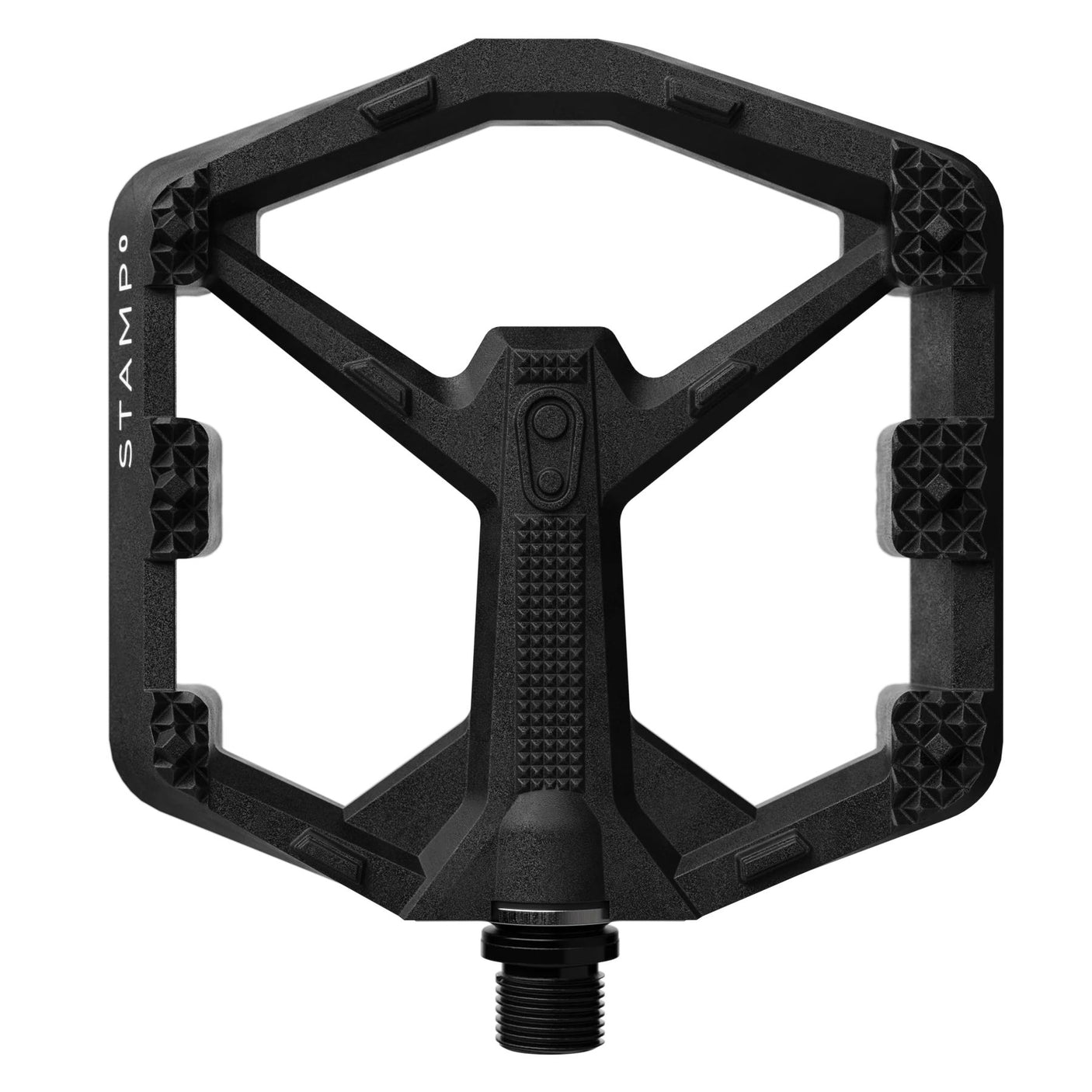 Crankbrothers Stamp 0 Large platform-pedaal zwart
