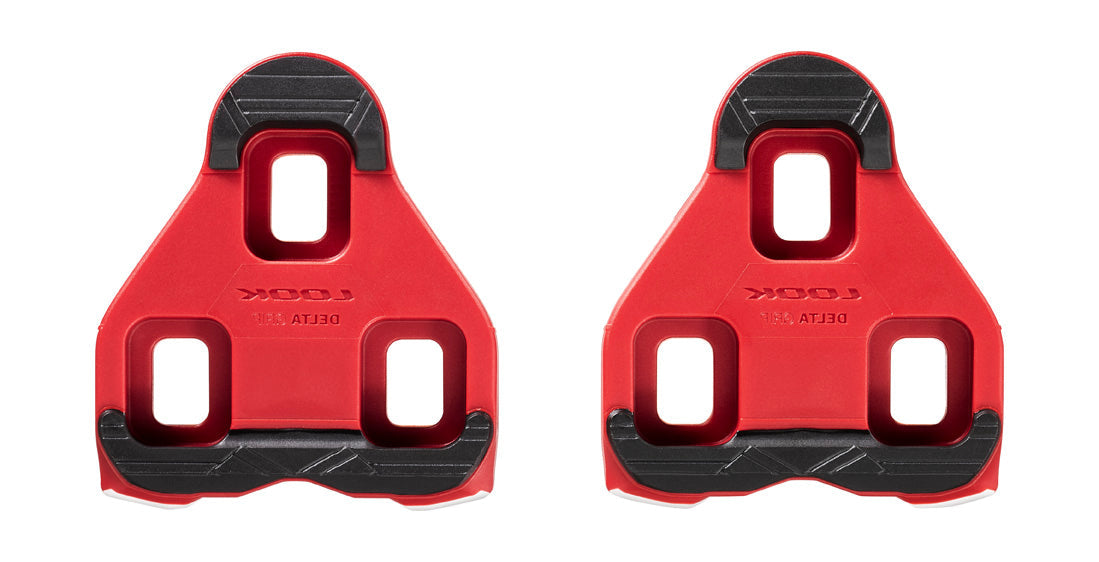 Look Delta Grip pedaalplaten rood