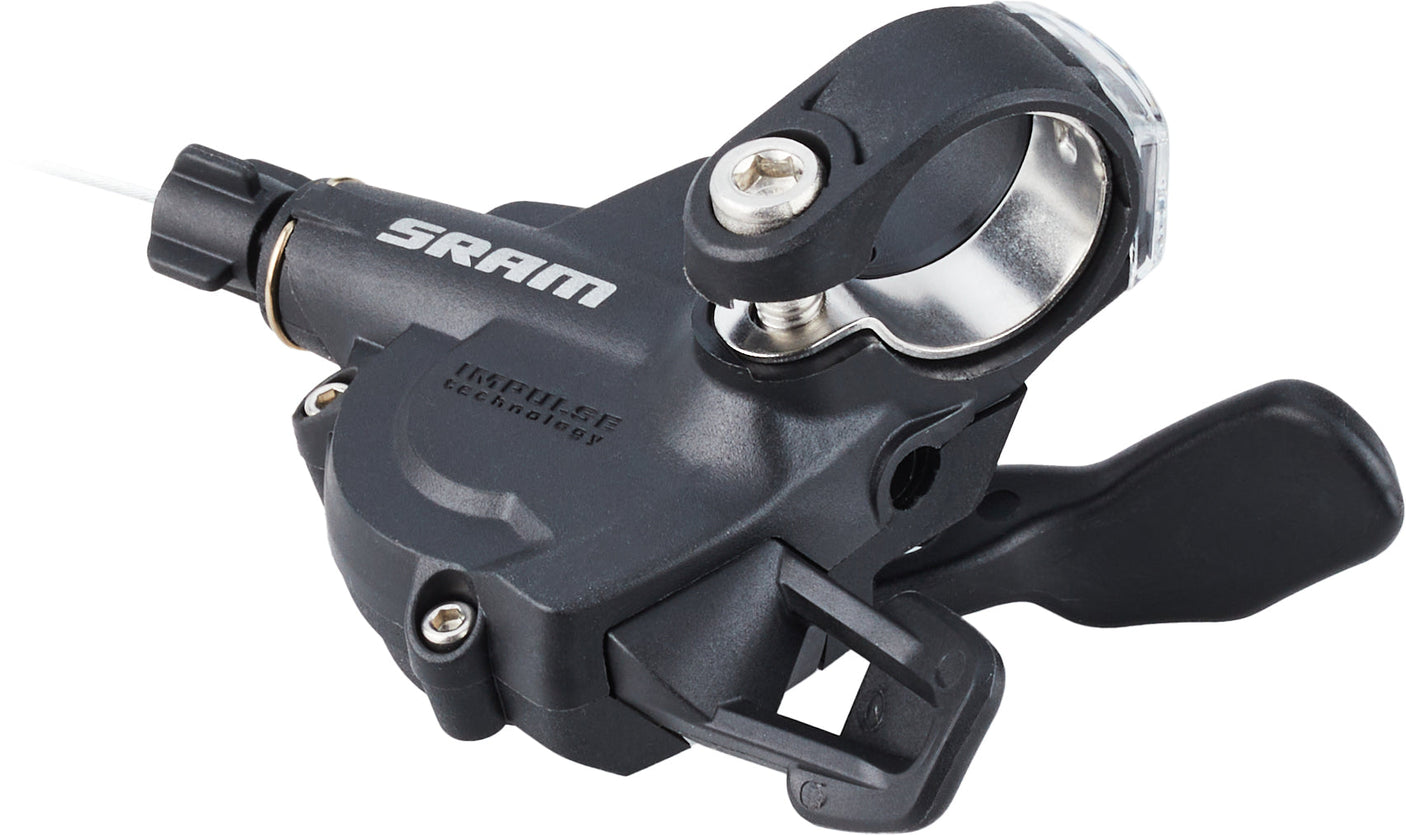 SRAM X4 Trigger shifter vooraan 3-speed zwart