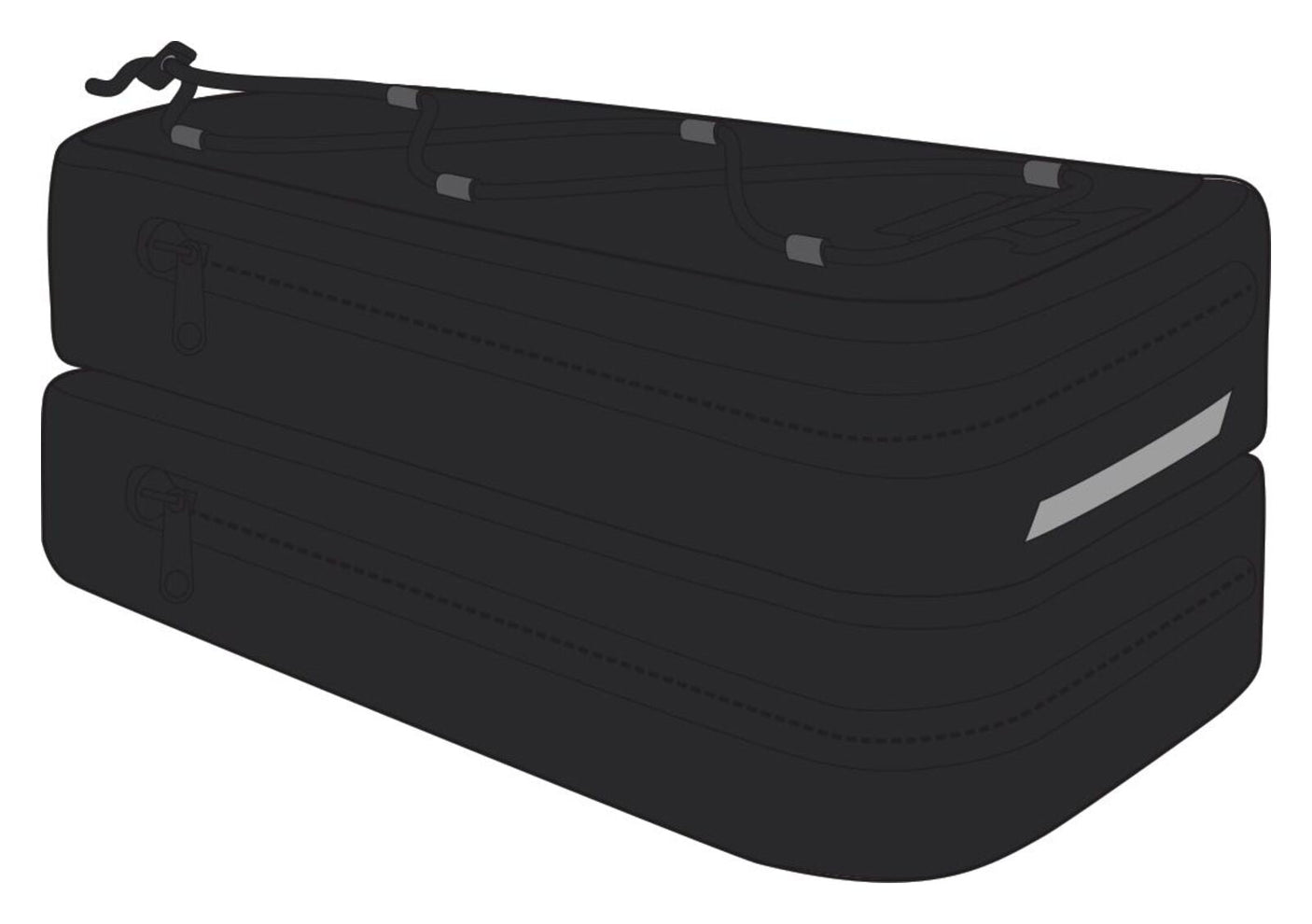 VAUDE Proof Offroad Zadeltas M zwart