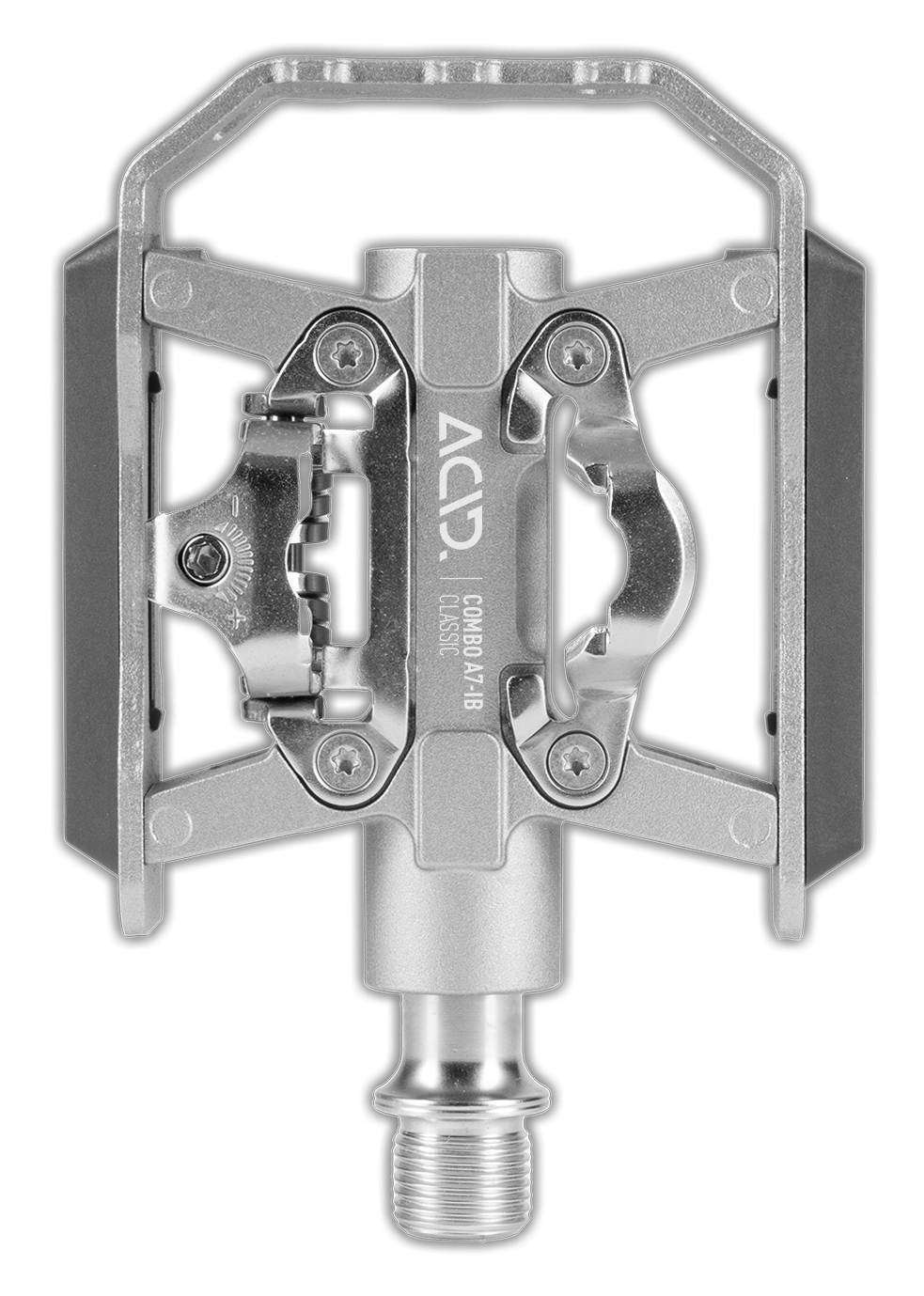 ACID Pedalen COMBO A7-IB Classic zilver
