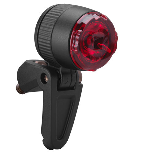 Busch + Müller µ E LED achterlicht voor e-bikes zwart/rood
