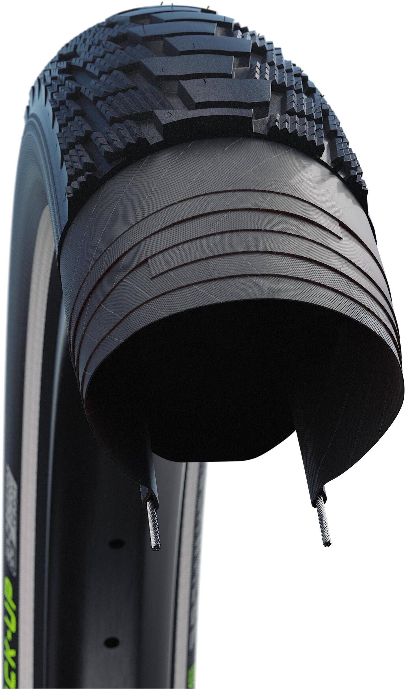 Schwalbe Pick-Up Performance Draadband 26x2.60" Super Defense TwinSkin Reflex Addix zwart