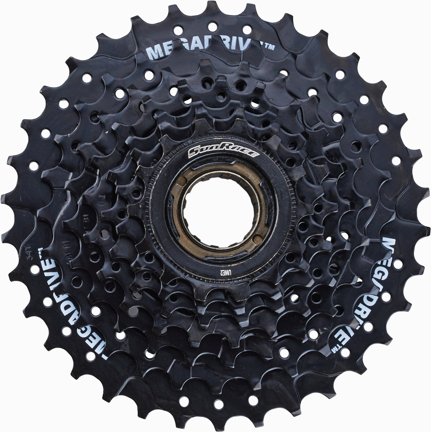 SunRace MFM300 Schroefkrans 7-speed zilver