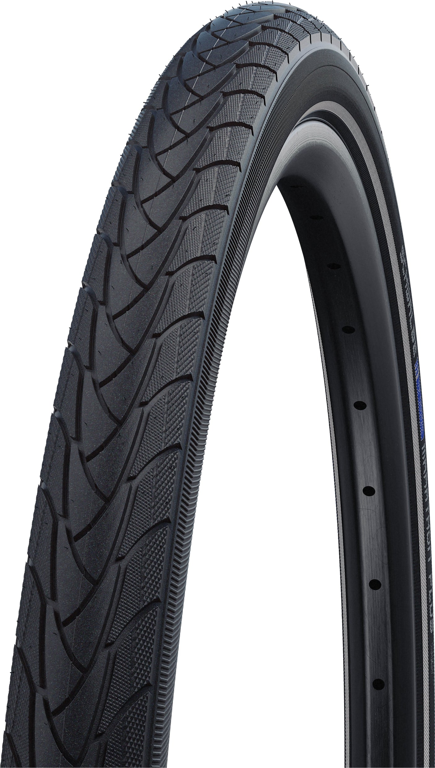 Schwalbe Marathon Plus Draadband SmartGuard Endurance Reflecterend 28x1.00" zwart