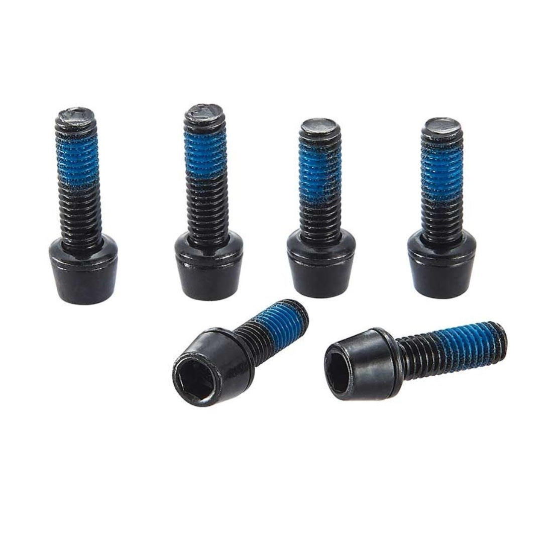 Ritchey WCS Trail stuurpenbouten 6 stuks zwart