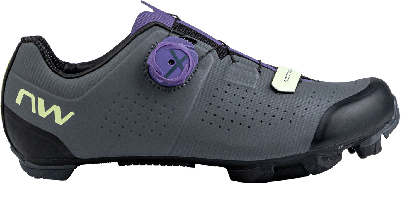 Northwave Razer Wmn Fietsschoenen Donkergrijs/Donkerpaars
