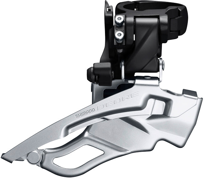 Shimano Deore Trekking FD-T6000 Voorderailleur 3x10 Klem hoog Down Swing zwart