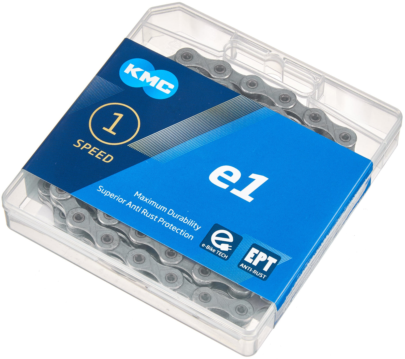 KMC e1 EPT Ketting E-Bike 1-speed grijs