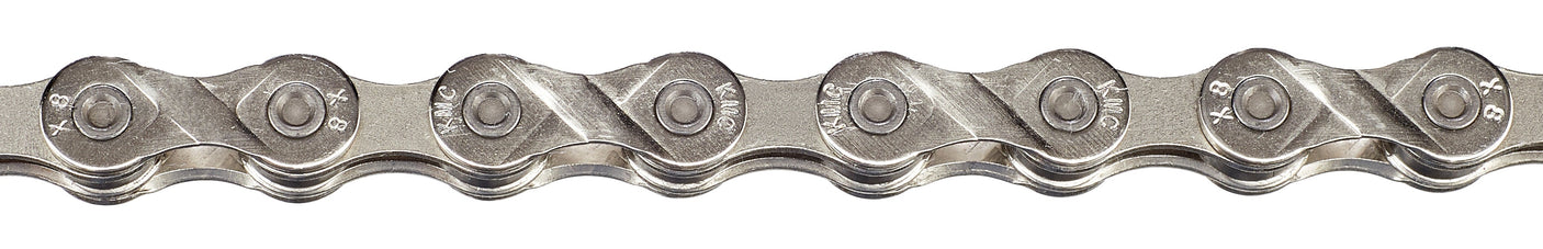KMC X8 ketting 6-/7-/8-speed zilver