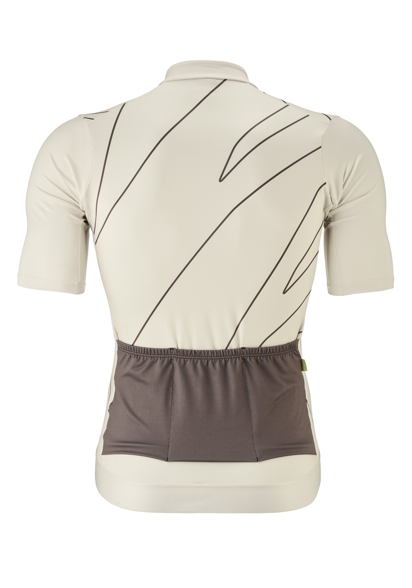 Gonso Road Jersey Print M kasteelgrijs