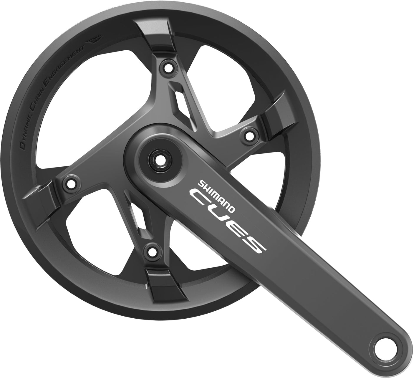 Shimano Cues FC-U6000-1 crankstel 9/10/11-speed 42T met kettingbeschermer