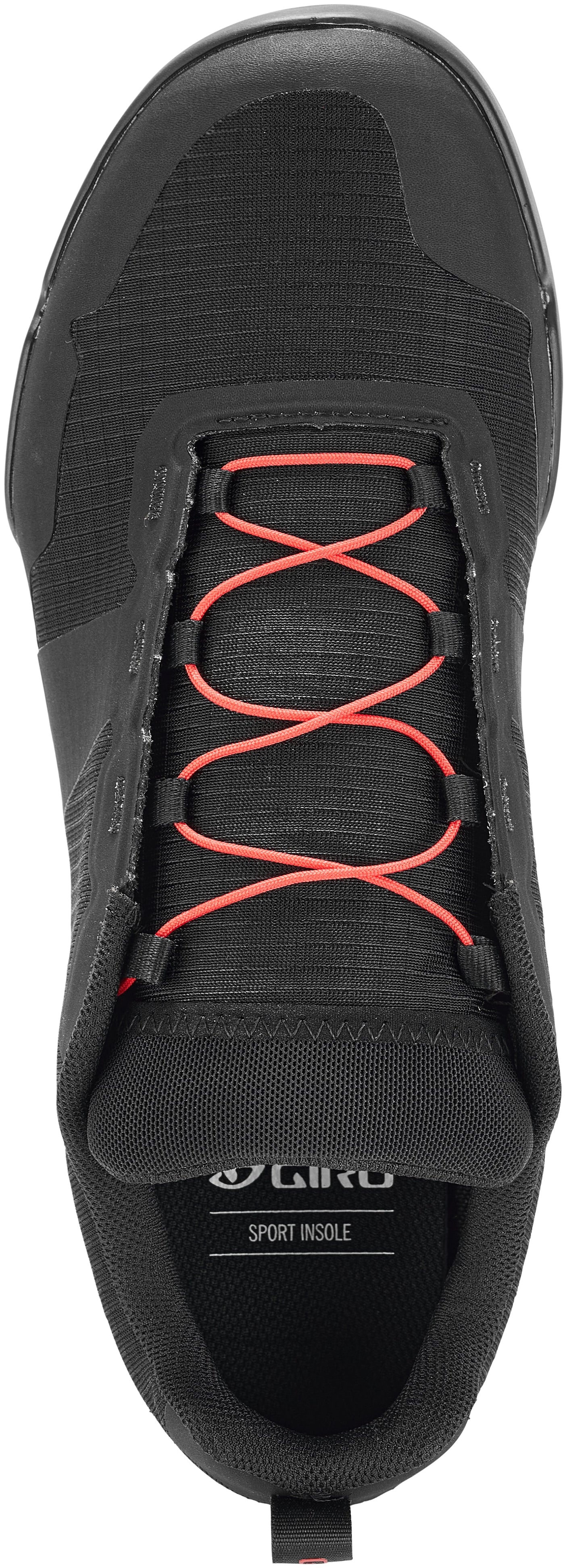 Giro Tracker Fastlace schoenen black/bright red