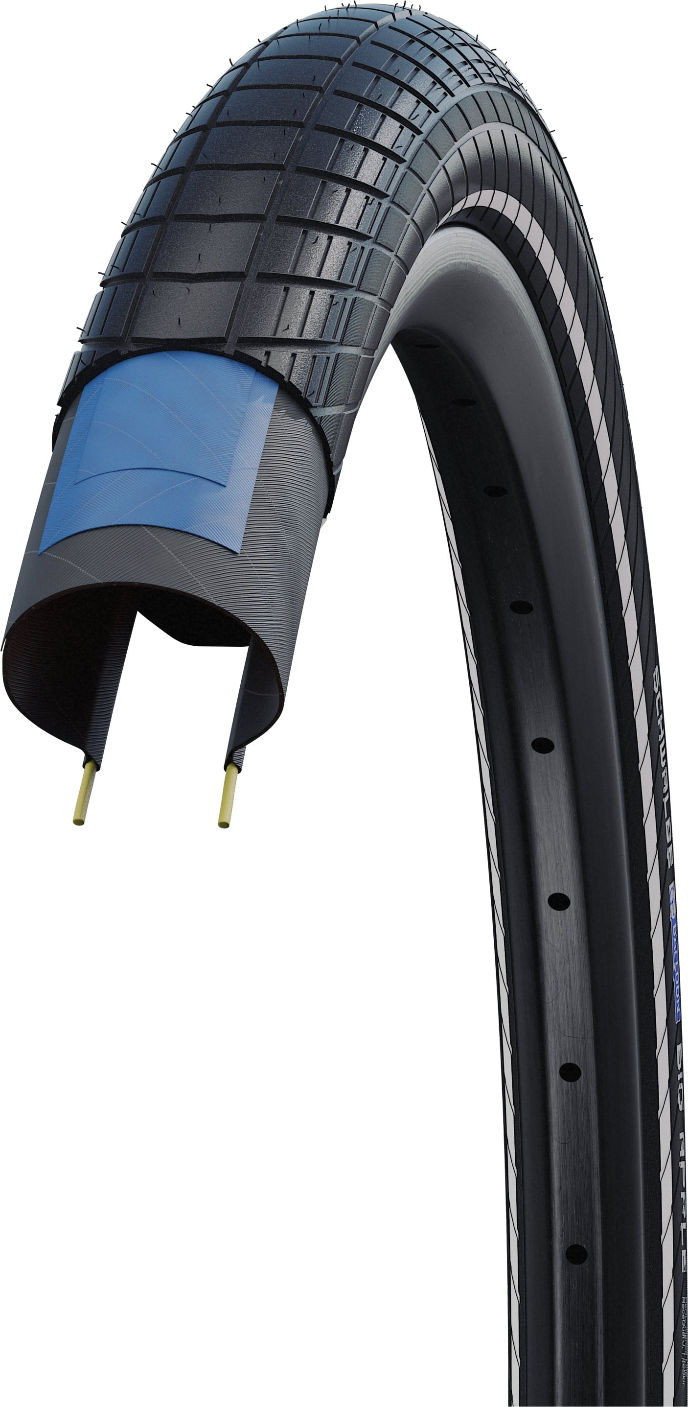 Schwalbe Big Apple Draadband Performance 28" RaceGuard Reflex