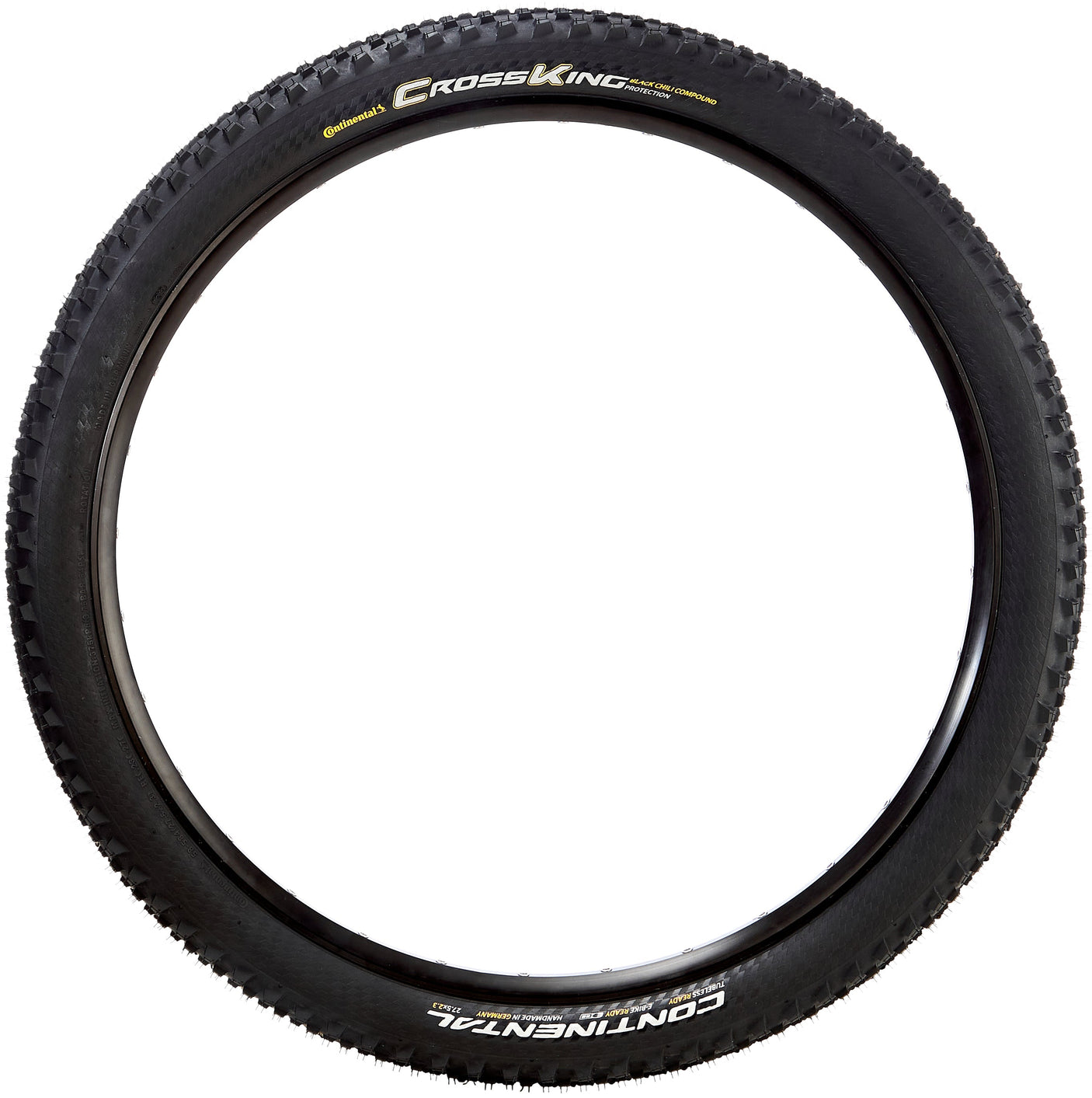 Continental Cross King 2.3 vouwband 27.5x2.30" TLR E-25 zwart