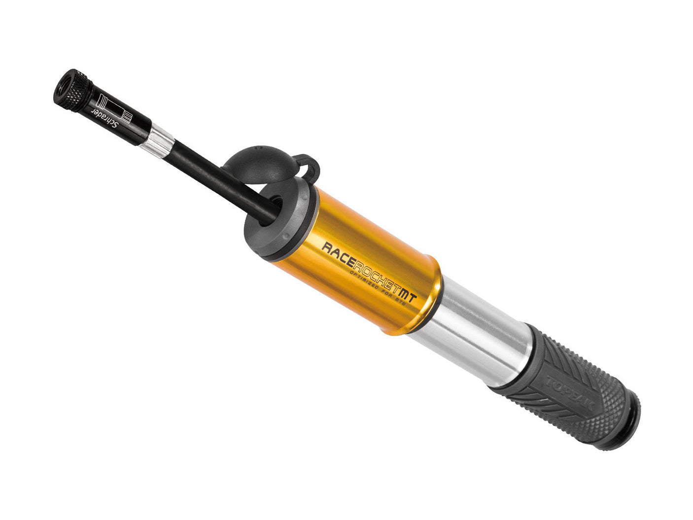 Topeak RaceRocket MT Mini-pomp zwart/zilver