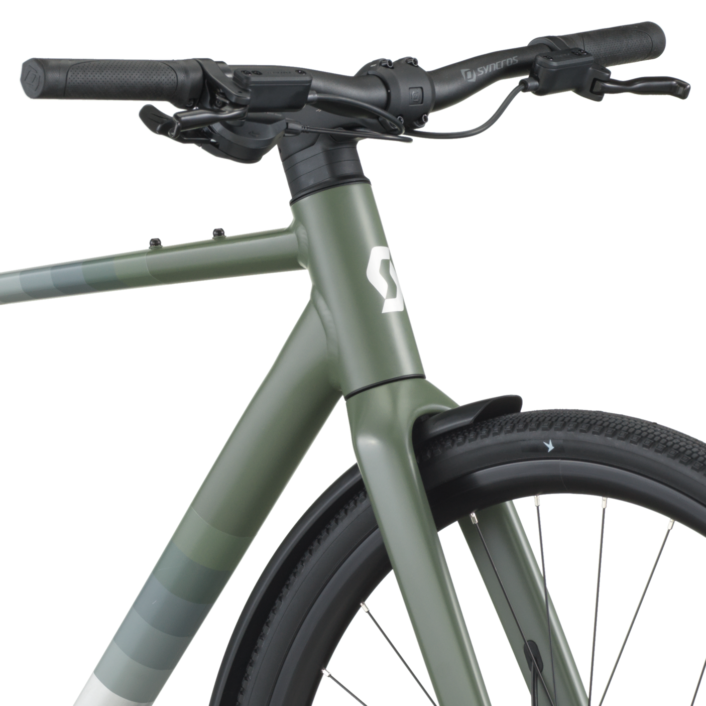 Scott Metrix 30 EQ aluminium zilver/wenge groen