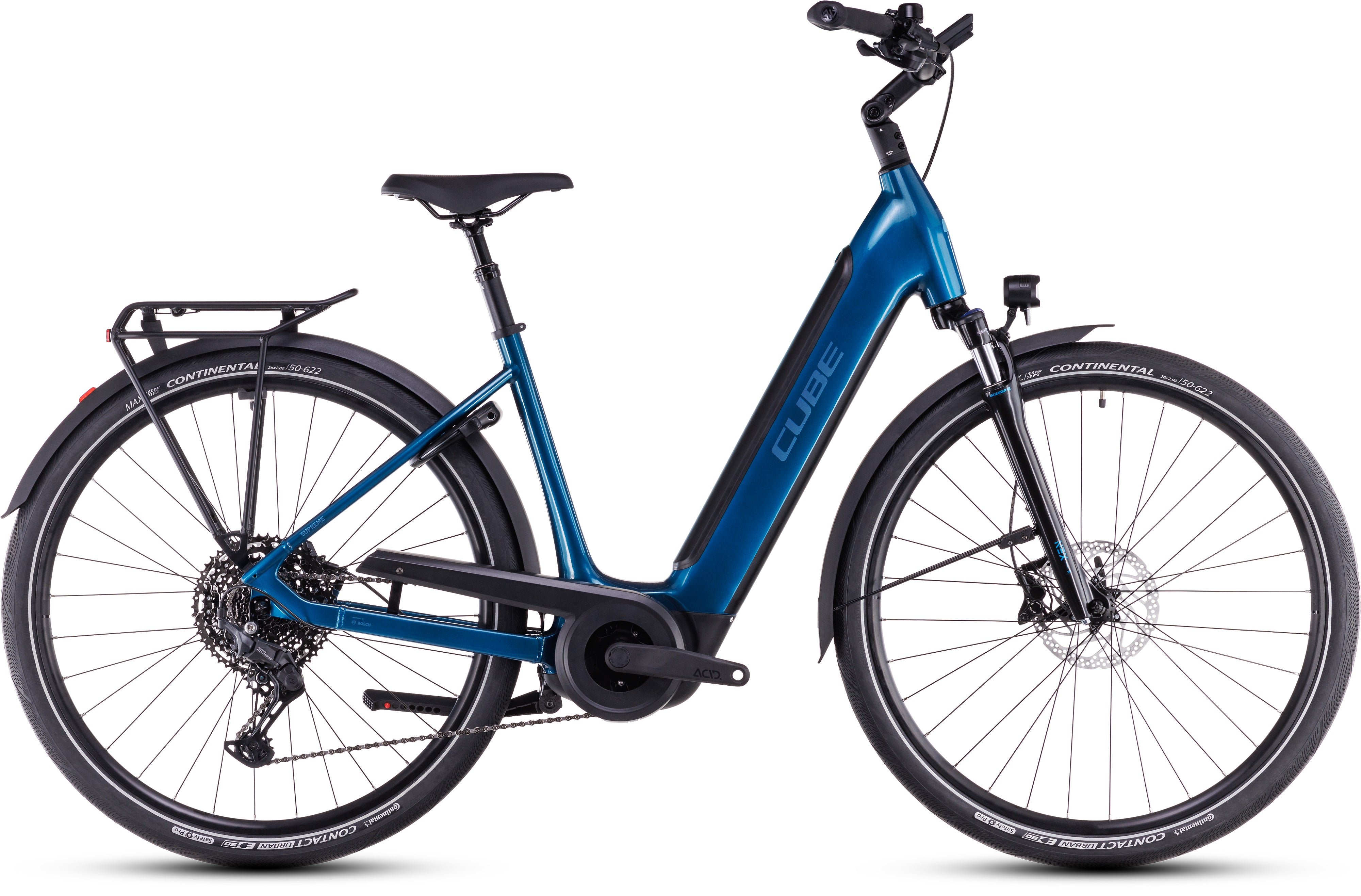 Cube Supreme Hybrid Pro 625 Easy Entry electricblue´n´blue (2026)