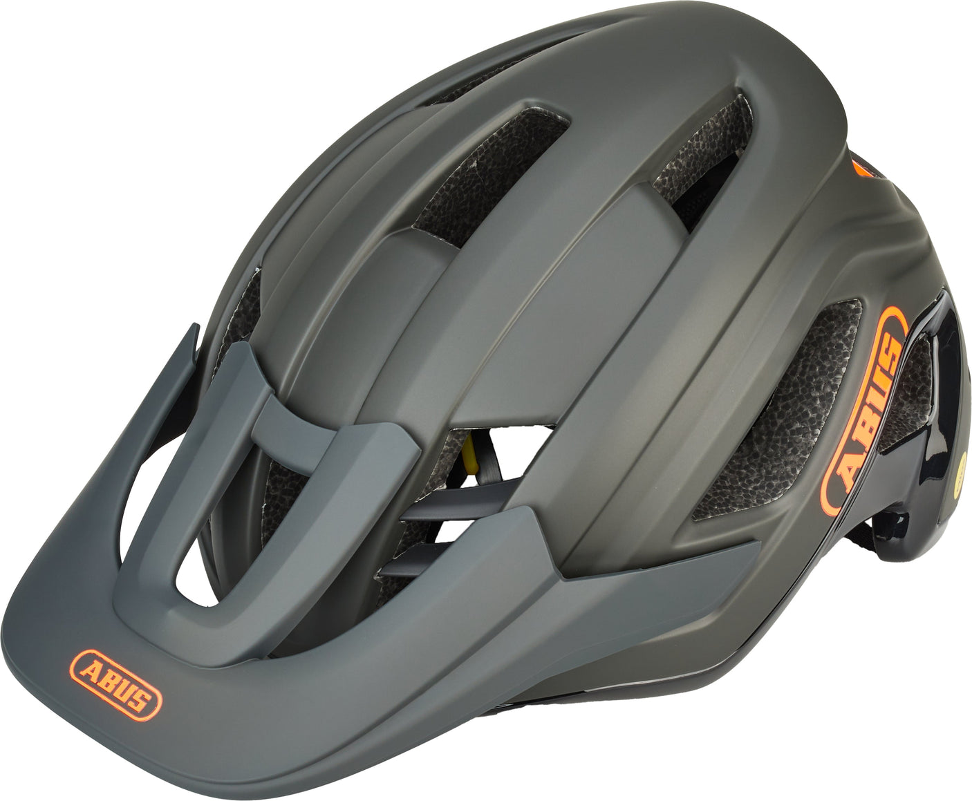 ABUS Cliffhanger MIPS Helm MTB dennen groen