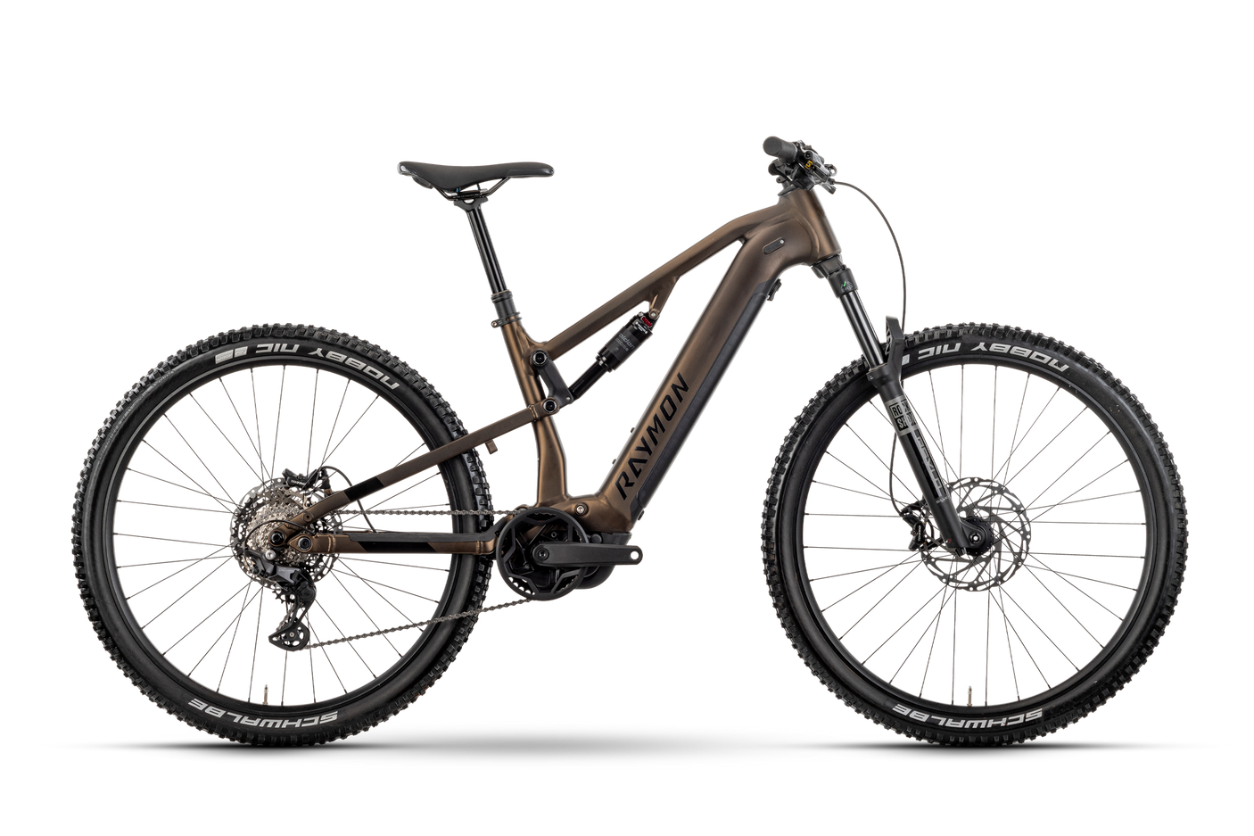 Raymon Trailray 120 Pro tenmoku / zwart / groen (2025)