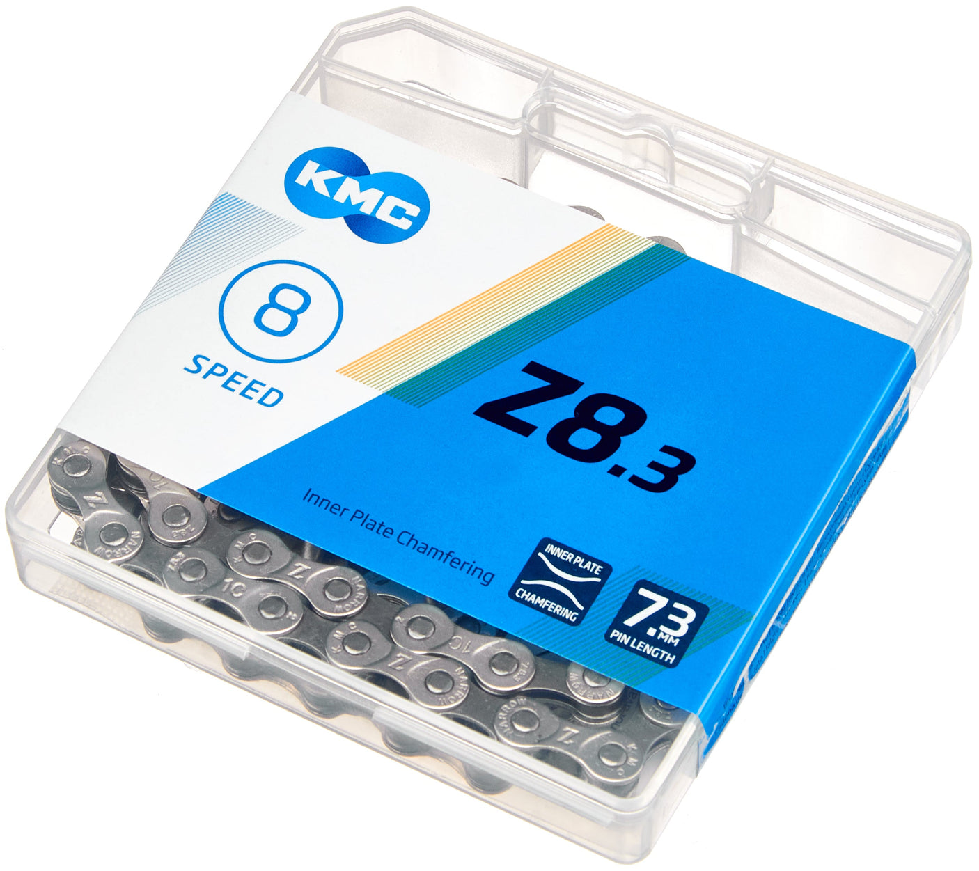 KMC Z8 ketting 7/8-speed zilver/grijs