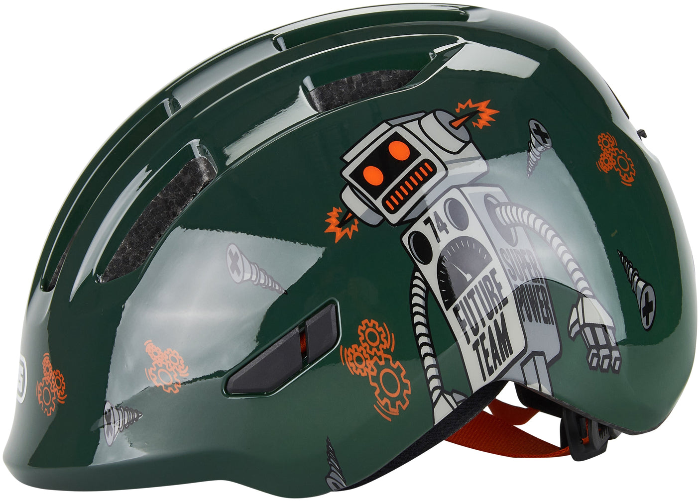 ABUS Smiley 3.0 Helm Kids groen robo