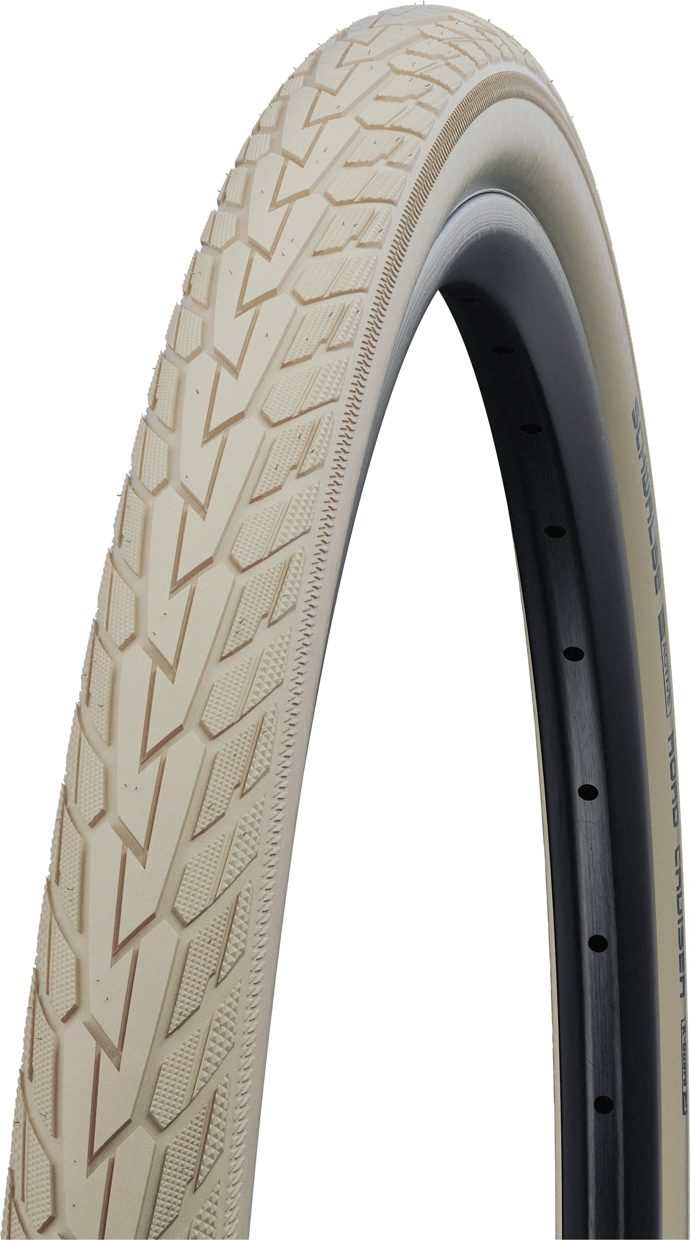 Schwalbe Road Cruiser Draadband 26x1.75" K-Guard Active Reflex beige