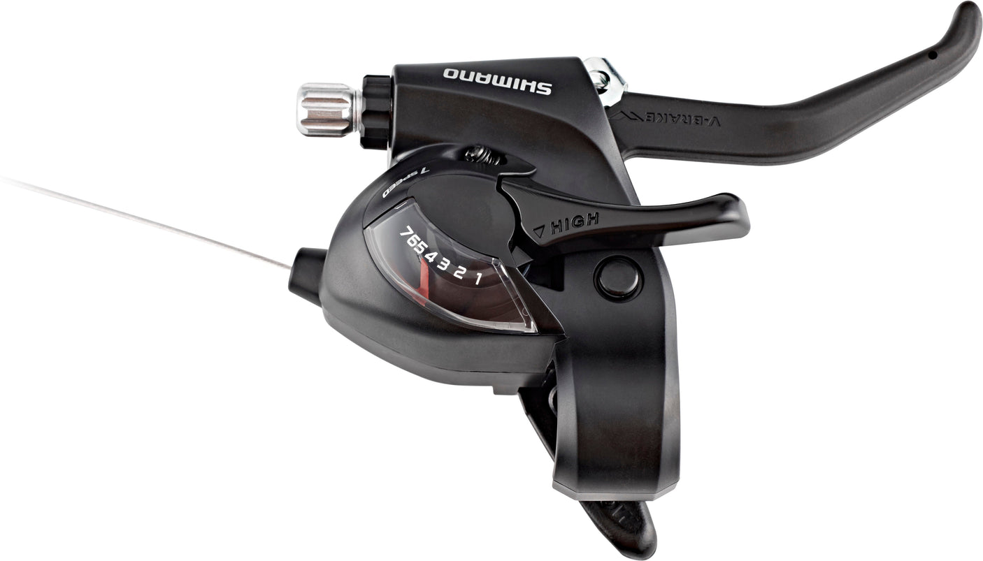 Shimano ST-EF41 schakelpook/remhendel rechts 7s zwart