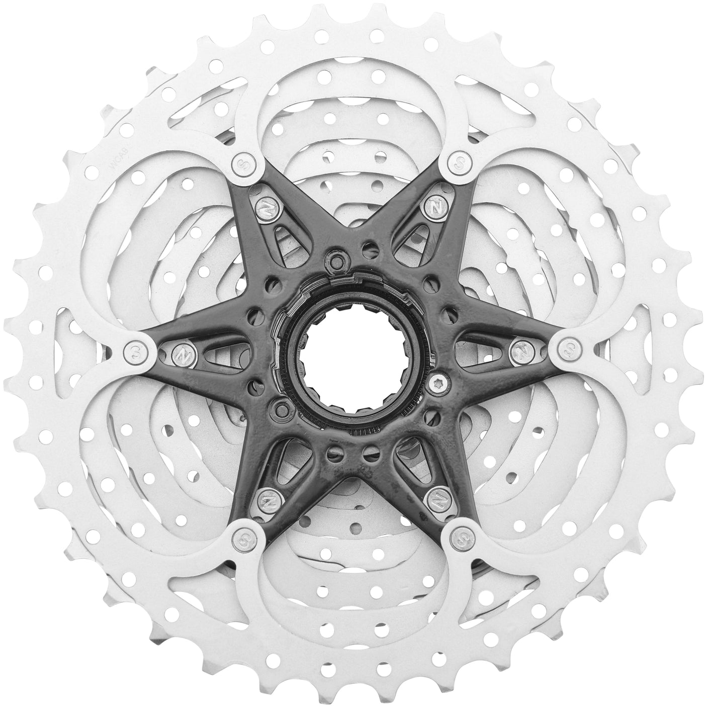 SunRace CSMS1 cassette 10-speed 11-36T zilver