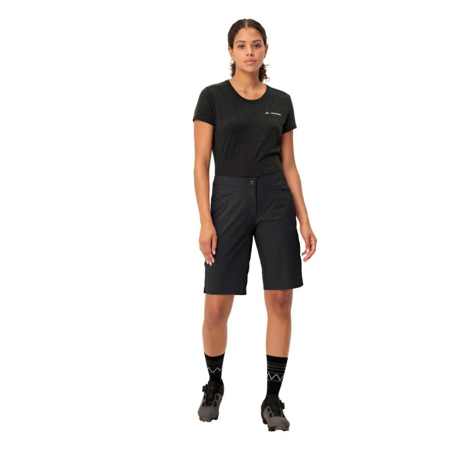 VAUDE Dames Tremalzo Shorts III zwart