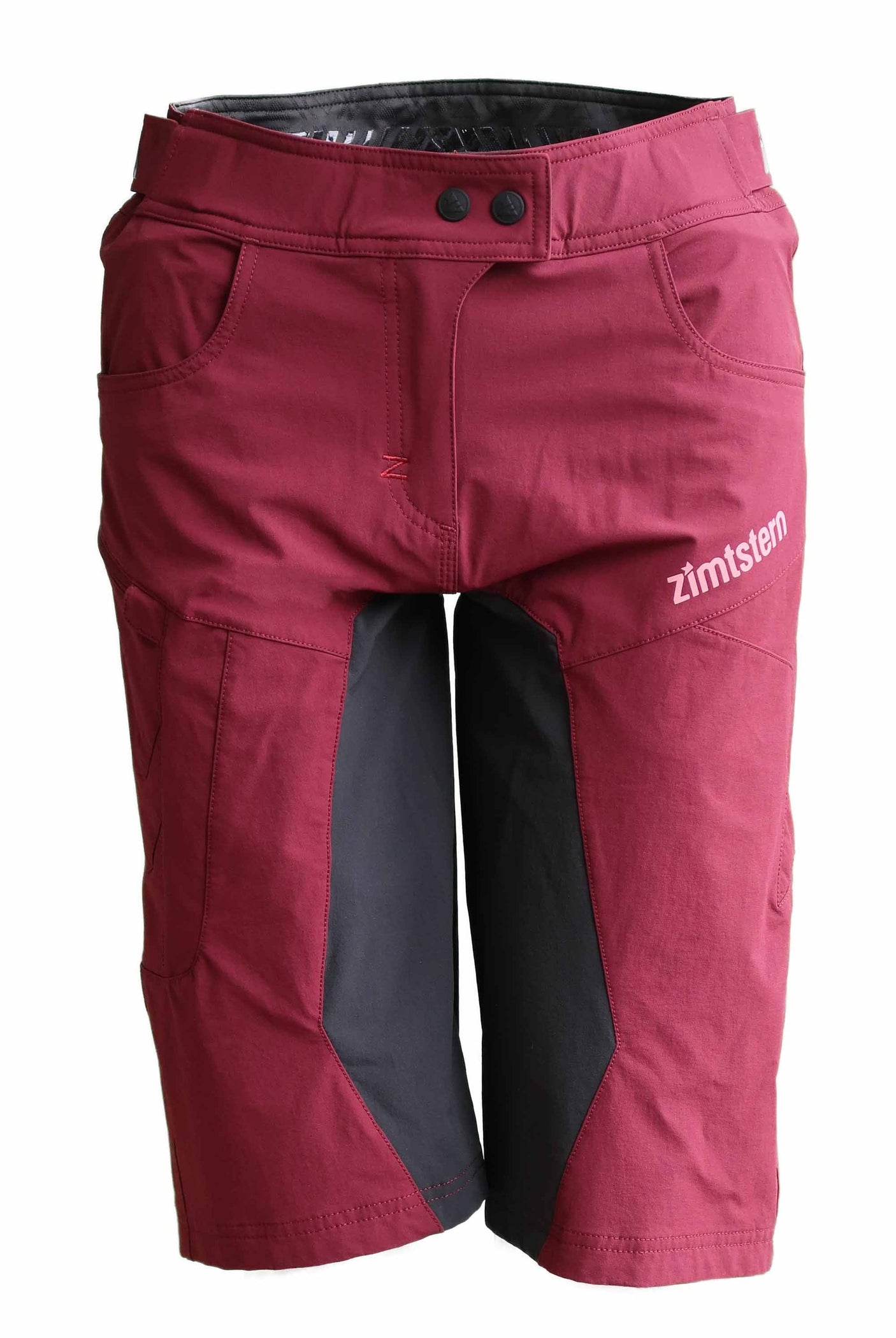 Zimtstern Taila Evo Short Dames Windsor Wine/Pirate Black