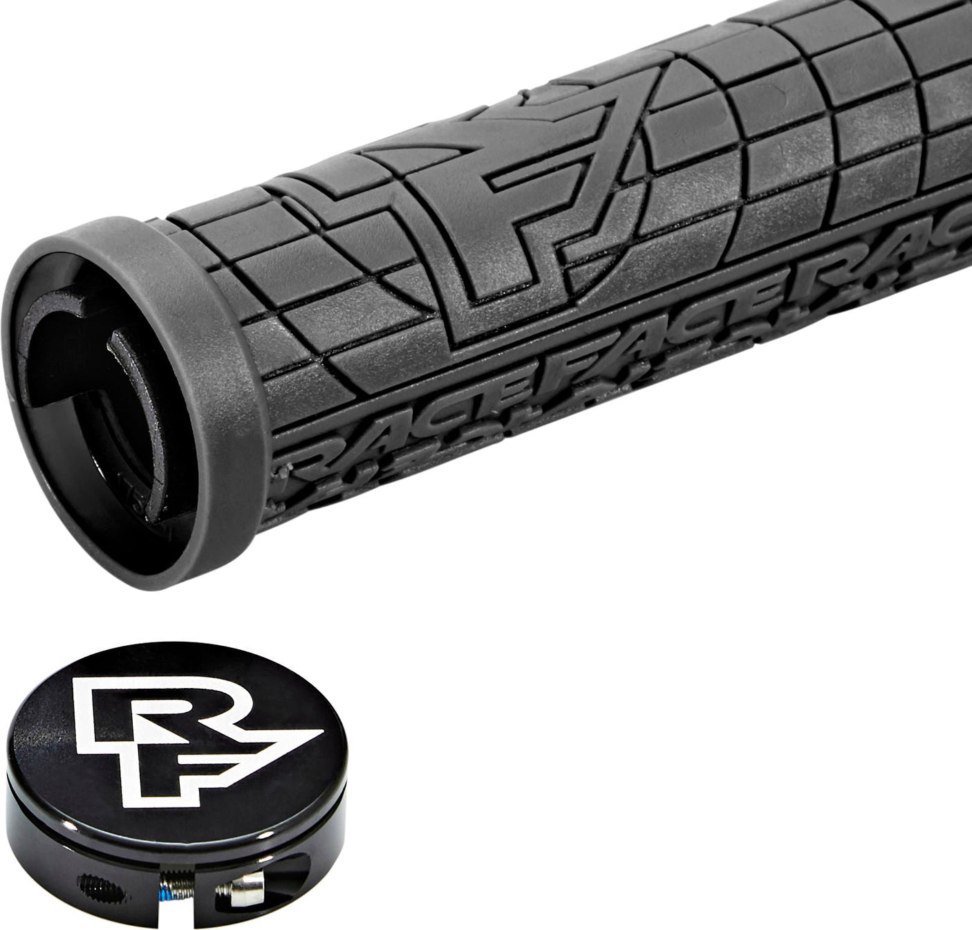 Race Face Grippler Lock-On handvatten zwart