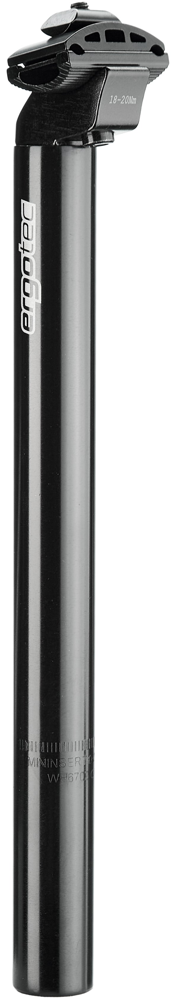 Humpert Patent zadelpen Alu Ø31,6mm zwart