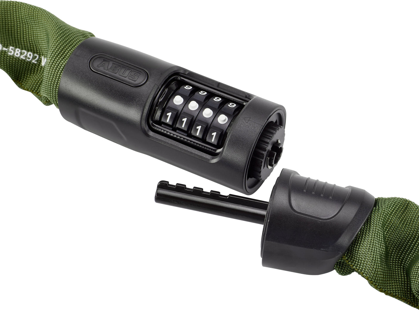 ABUS 8808C/85 Kettingslot jade groen