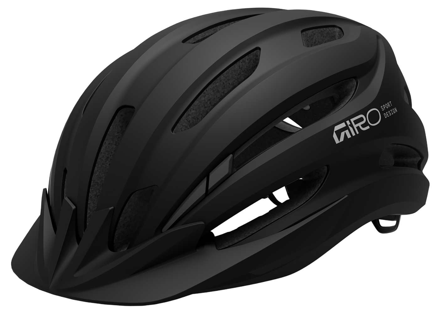 Giro Register II racefietshelm mat zwart/grijs