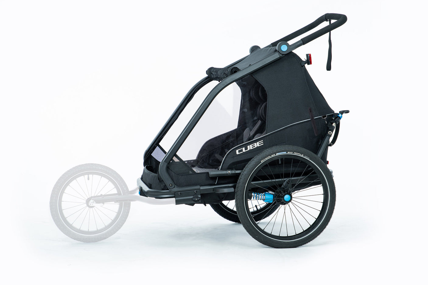 CUBE Kinder fietskar Double CMPT