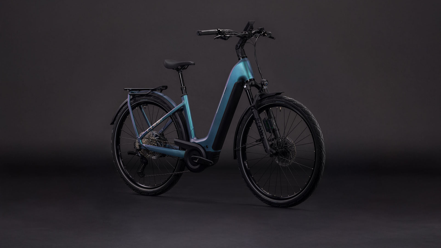 Cube Kathmandu Hybrid EXC 800 Wave smaragdgroen´n´prism