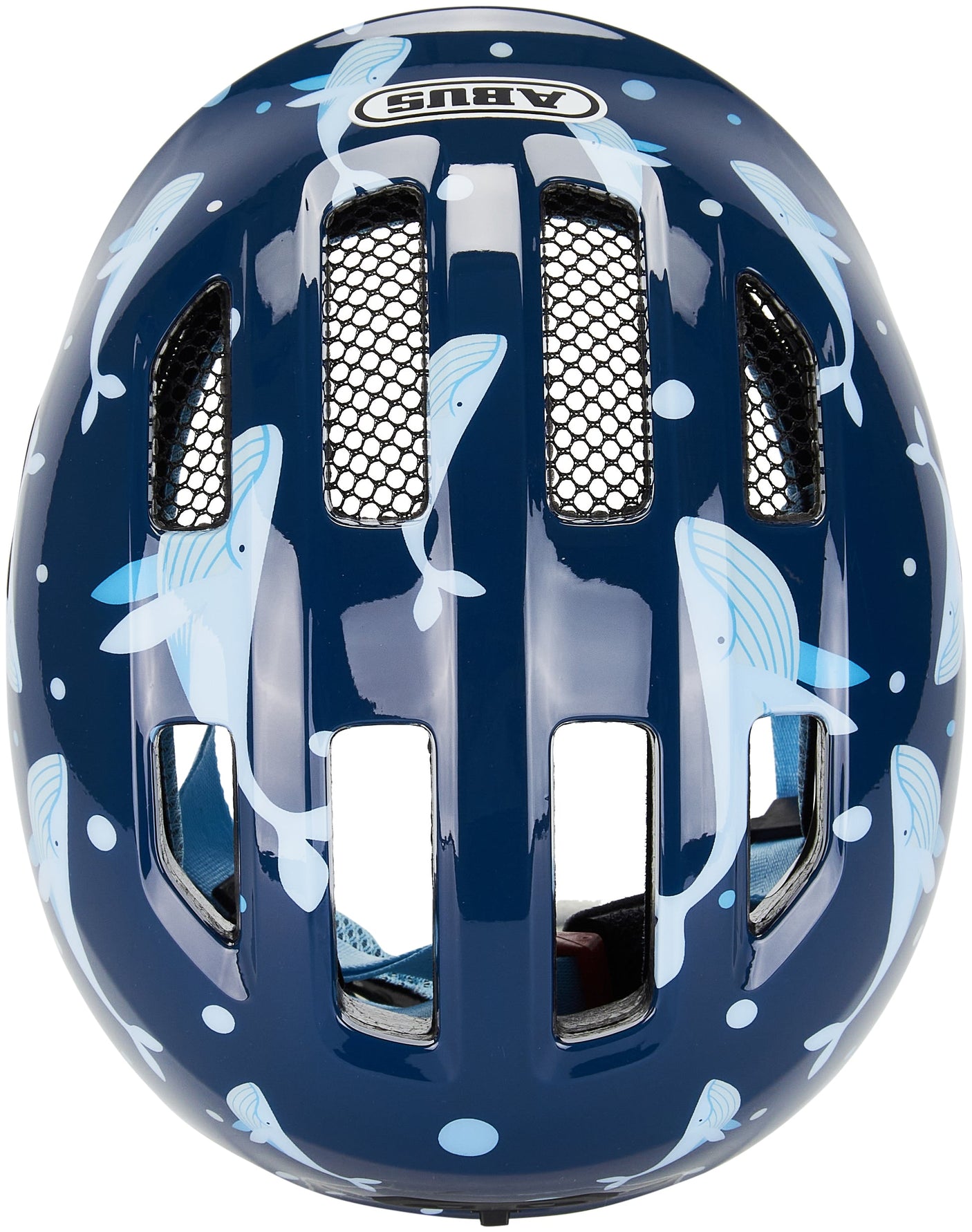 ABUS Smiley 3.0 Helm Kids blauwe vinvis