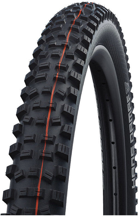 Schwalbe Hans Dampf Super Trail Evolution vouwband 27.5x2.35" TLE E-25 Addix Soft zwart