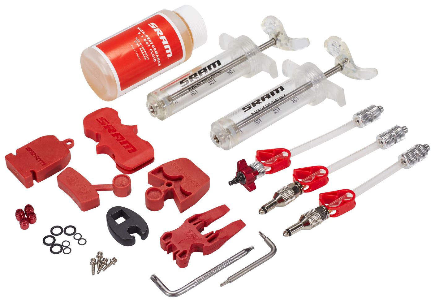 SRAM Pro ontluchtingsset met DOT 5.1