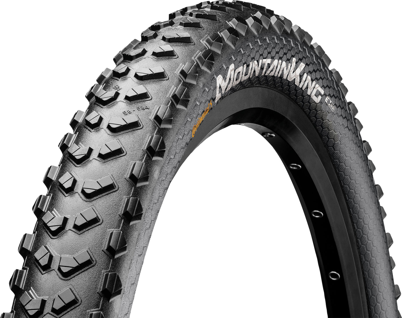 Continental Mountain King 2.6 Performance vouwband 27.5x1,75" TLR E-25 zwart