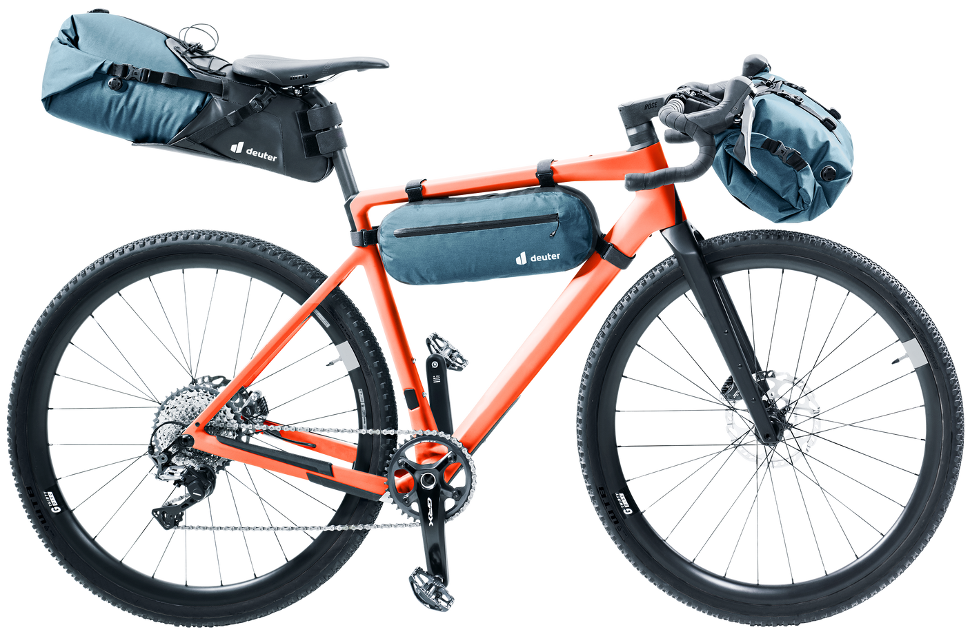 deuter Cabezon SB 16 zadeltas blauw/zwart