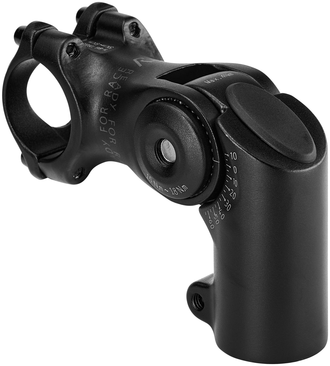 RFR verhoogde verstelbare MTB stuurpen zwart