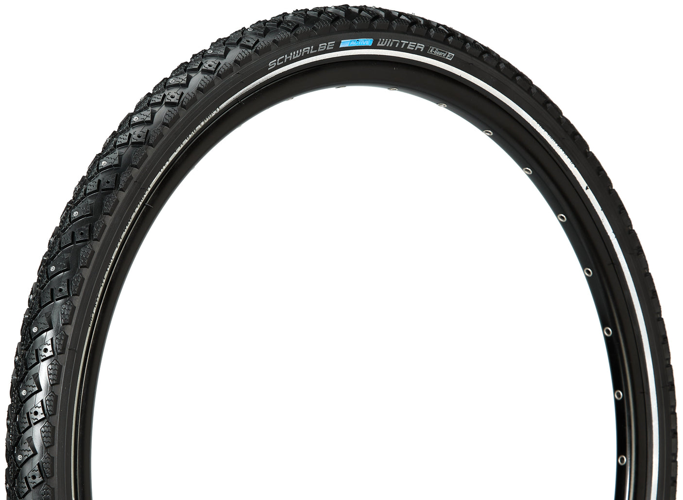 Schwalbe Winter Draadband 26x1.75" K-Guard Reflex zwart