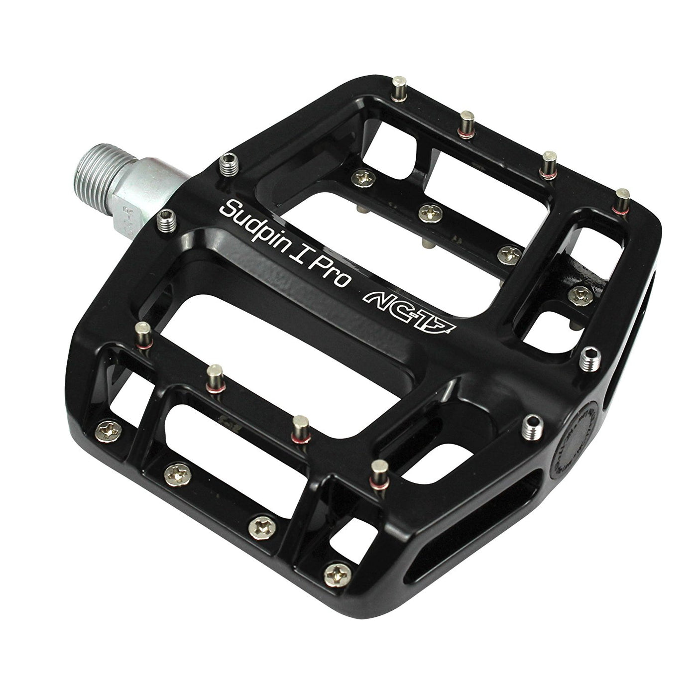 NC-17 platformpedaal Sudpin I Pro, aluminium, kogellager zwart