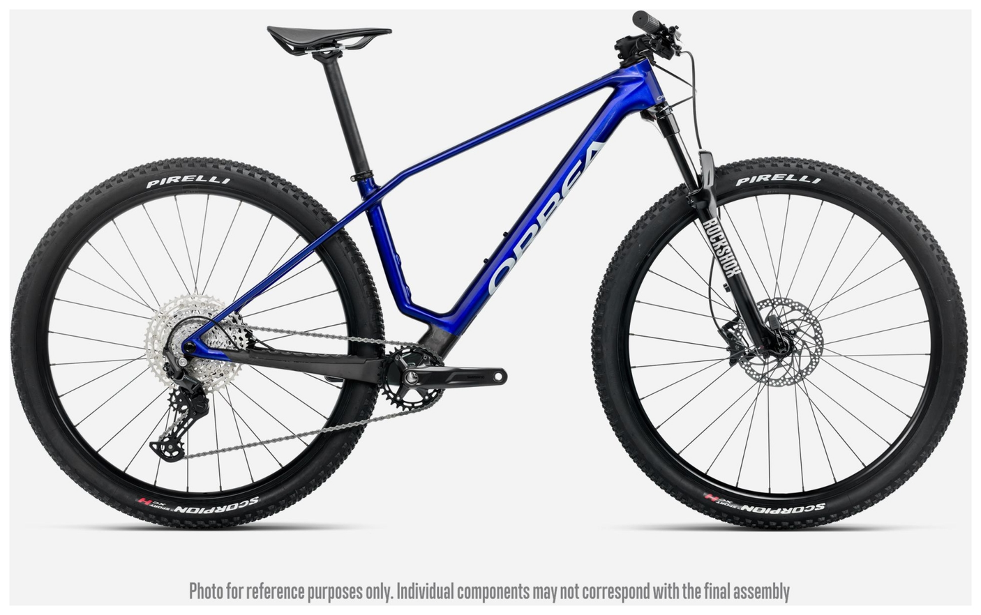 Orbea ALMA M50 Cobalt Blue (Gloss) - Carbon Raw (Mat)