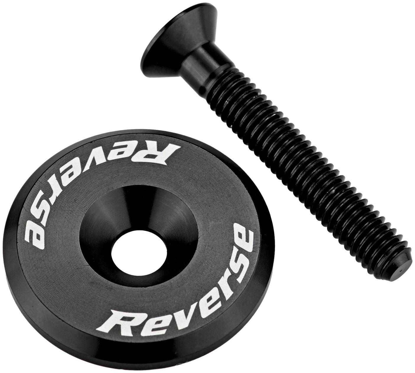 Reverse balhoofdkap zwart